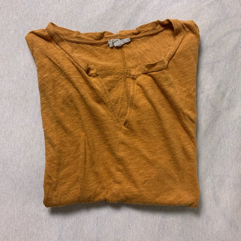 Mustard Madewell T-shirt